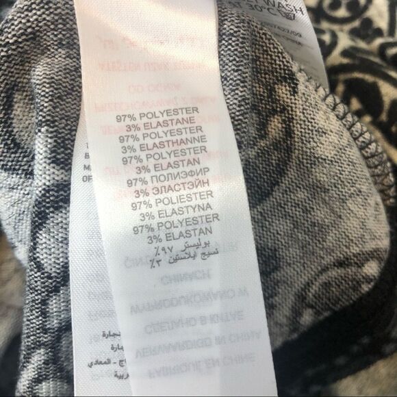 New Look Paisley Graphic Print Long Sleeve Mini Dress - Picture 6 of 8